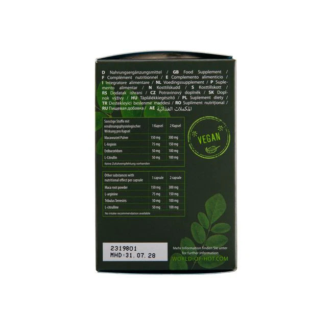 Hot - Moringa Mann Libido Booster