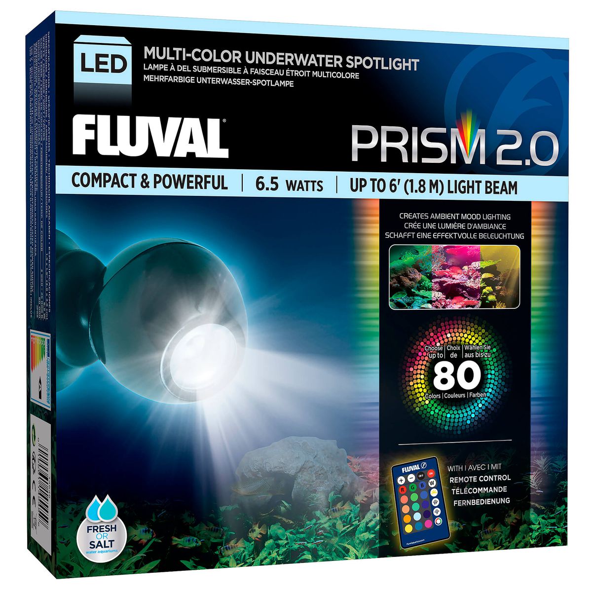Fluval Unterwasser- Spotlight-LED Aquarienbeleuchtung für Zierfische - Jetzt vorbestellen erhältlich ab Ende November
