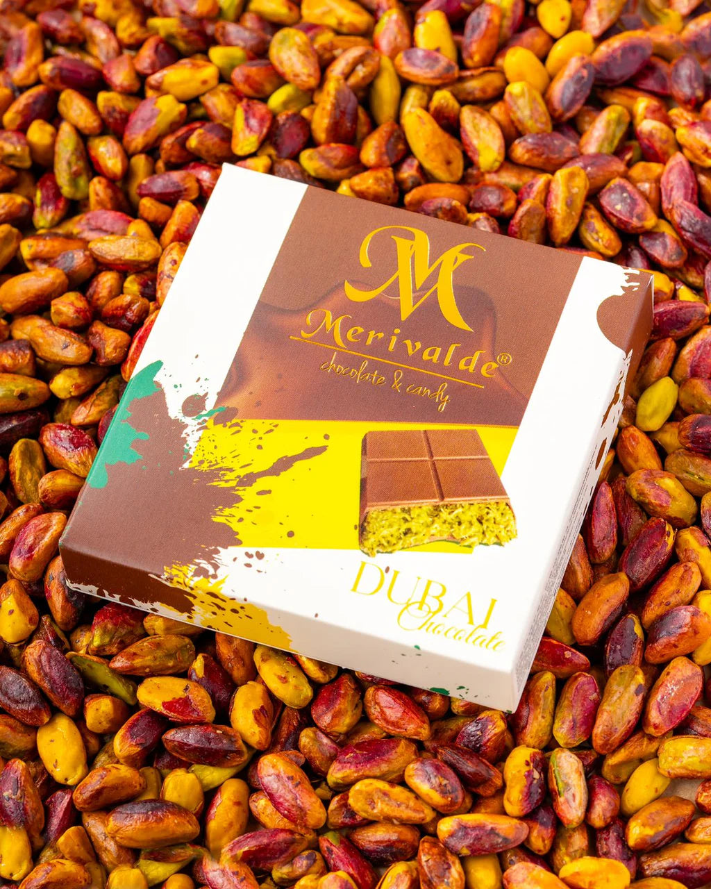 Merivalde Premium Dubai Schokolade 100g - Handgemacht