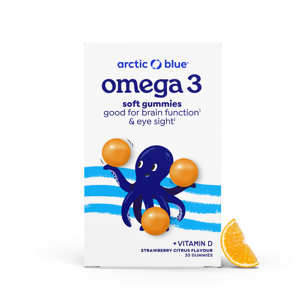 Arctic Blue Omega-3-Gummis DHA + EPA mit Vitamin D3 - MSC (30 Gummibärchen) - Jetzt vorbestellen lieferbar ab 19.5.25