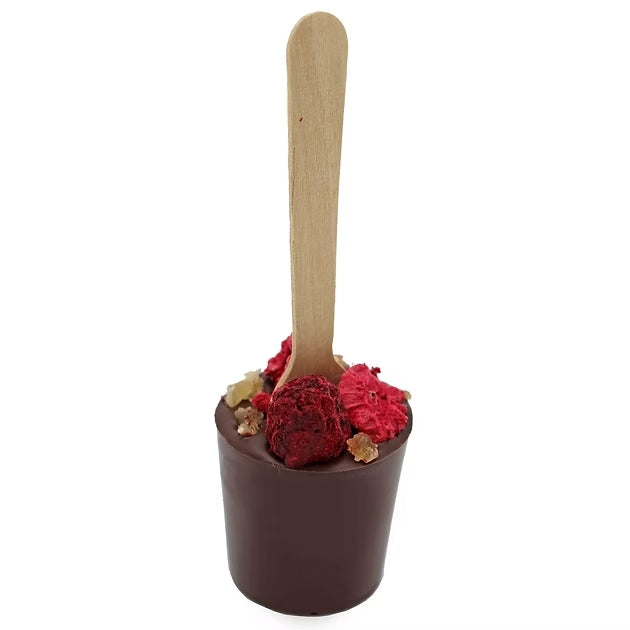 Bitter Trinkschoko Stick - Himbeeren, Ingwer | 60g