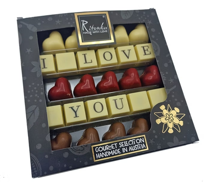 "I love you" Pralines