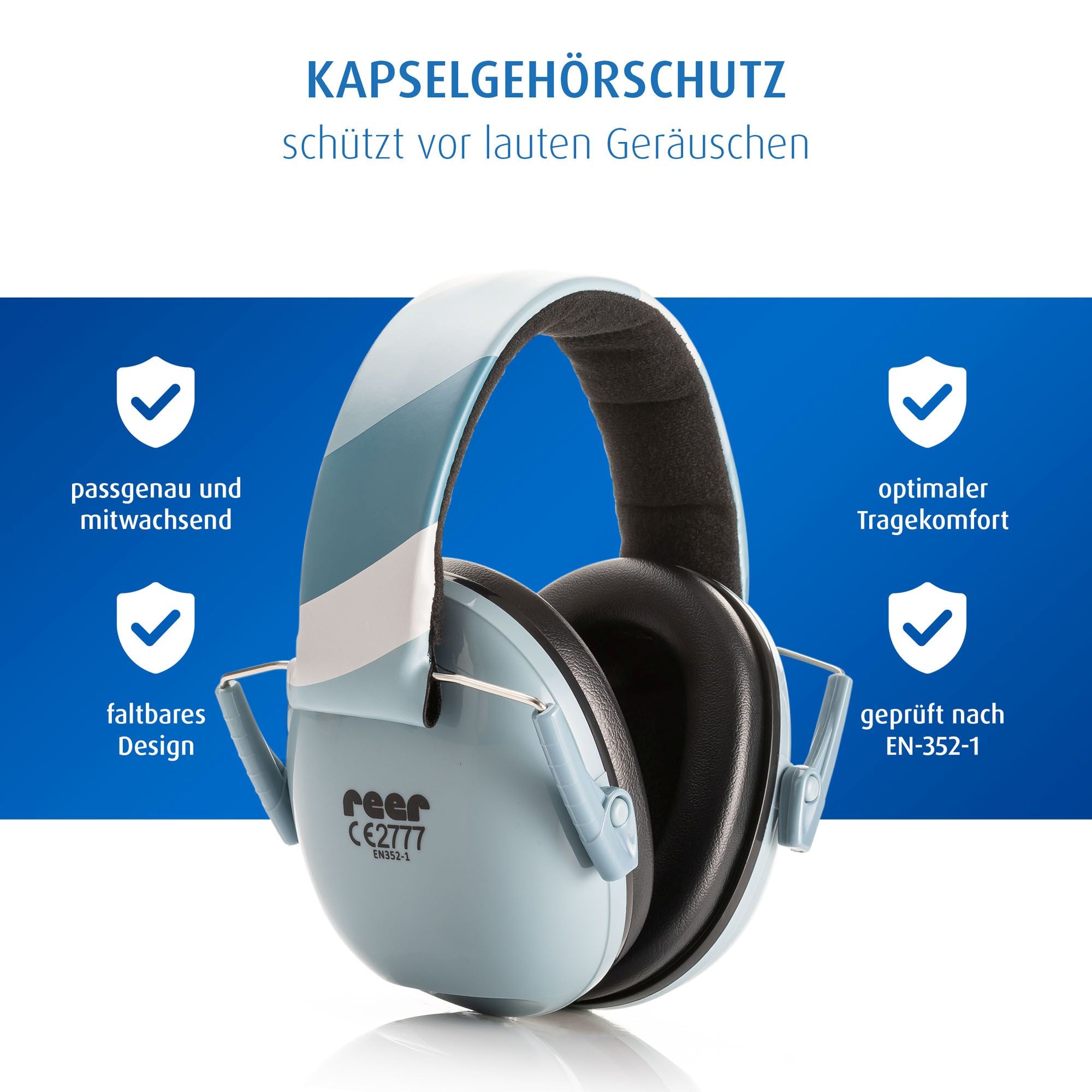 SilentGuard Kids Kapselgehörschutz Marke reer