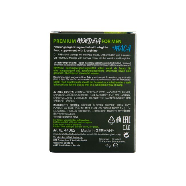 Hot - Moringa Mann Libido Booster