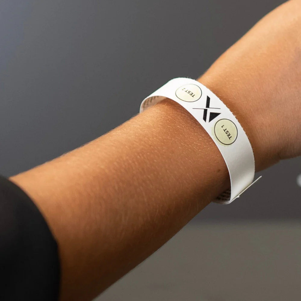 Xantus | K.O. Tropfen Schnelltest Armband | 2 Testfelder