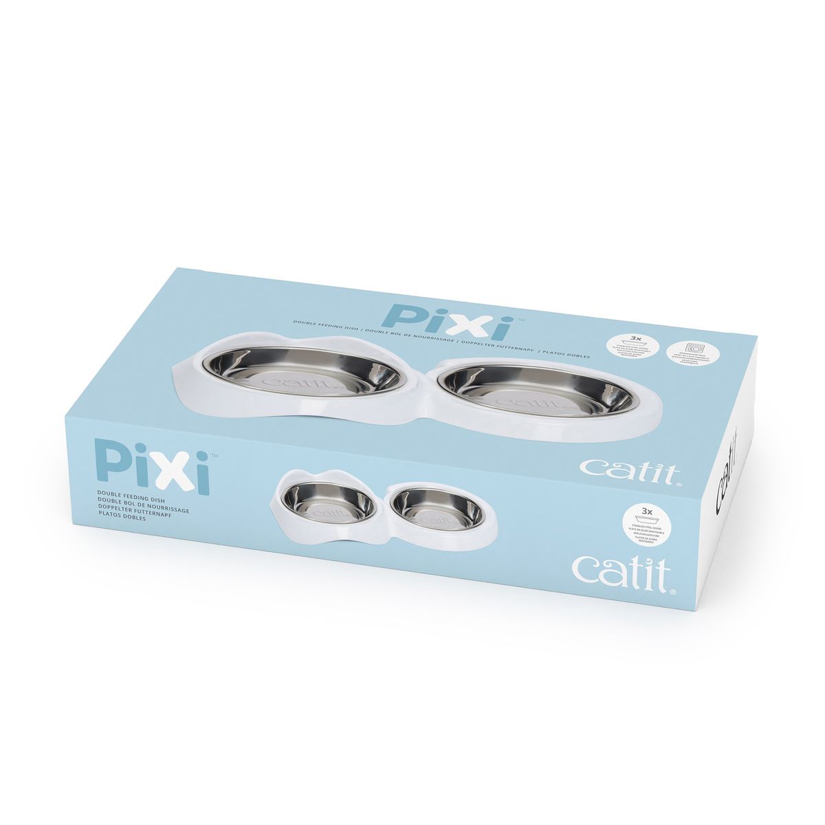 Catit Pixi Dopelnapf für Katzen