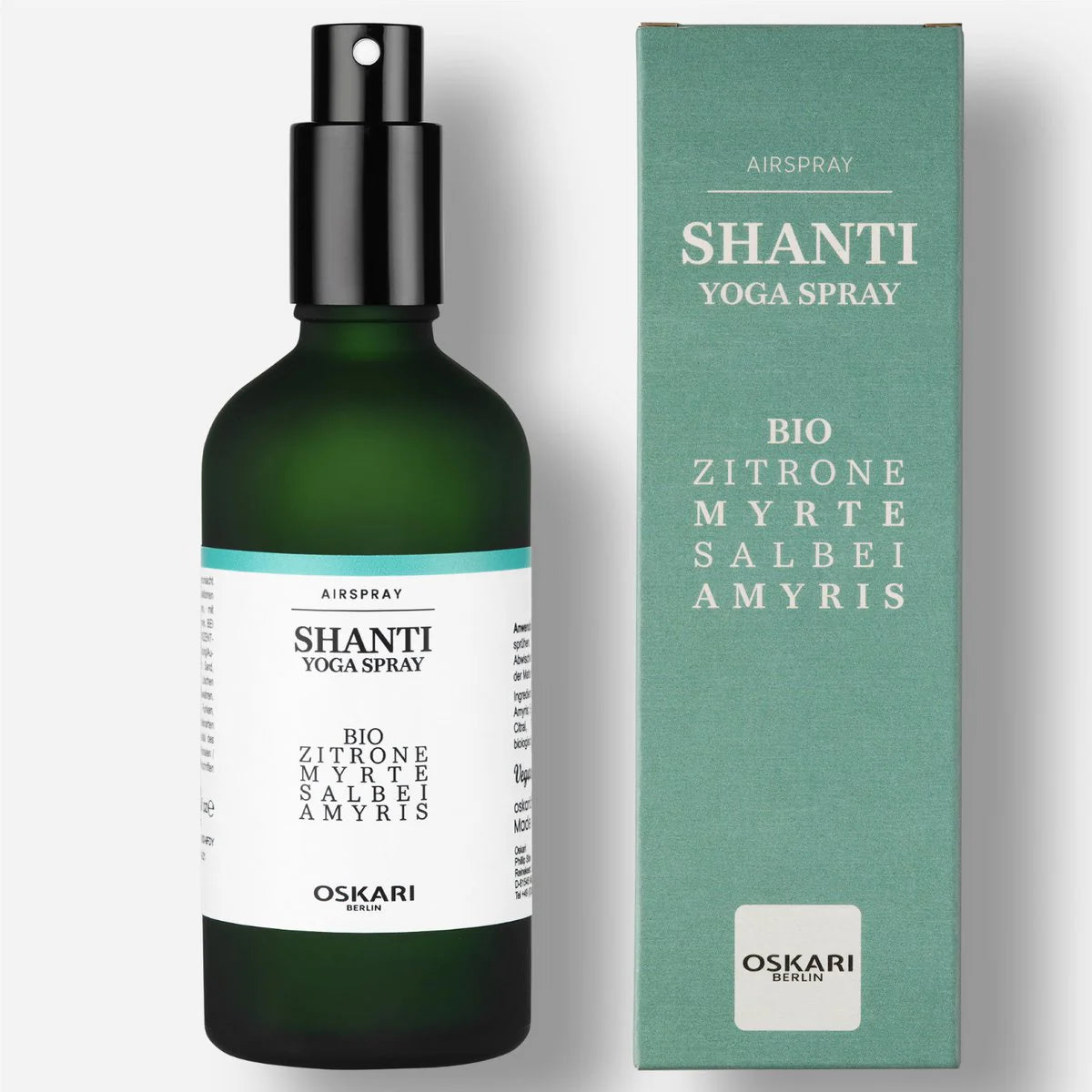 Shanti I Oskari I Yoga et spray pour tapis