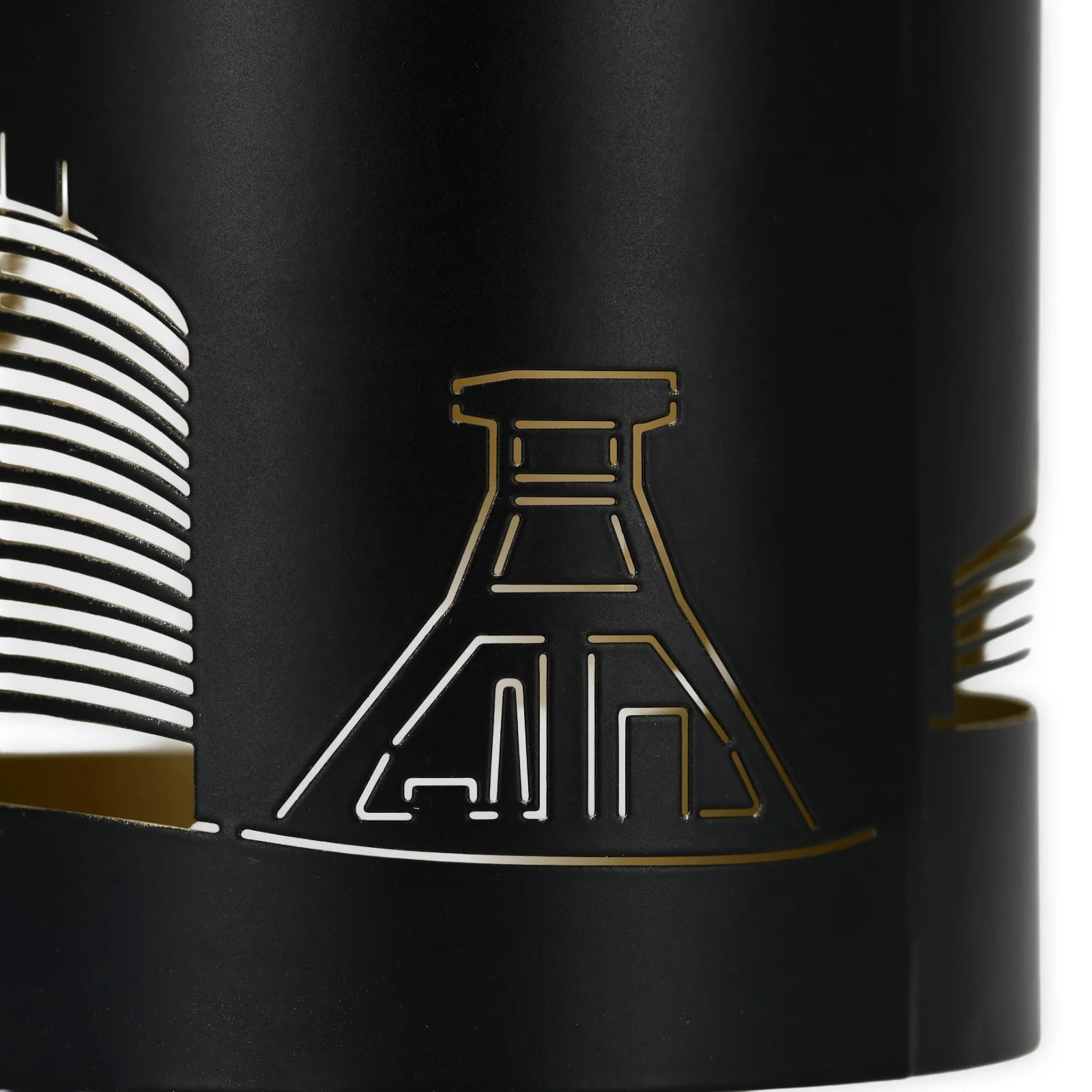 BVB Windlicht mit Skyline schwarz