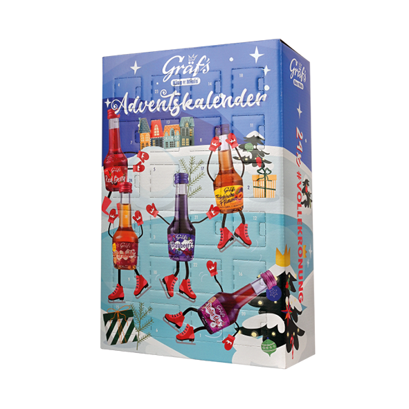 Calendrier de l'Avent Gräf's 24 x 20 ml – « Magie de glace »