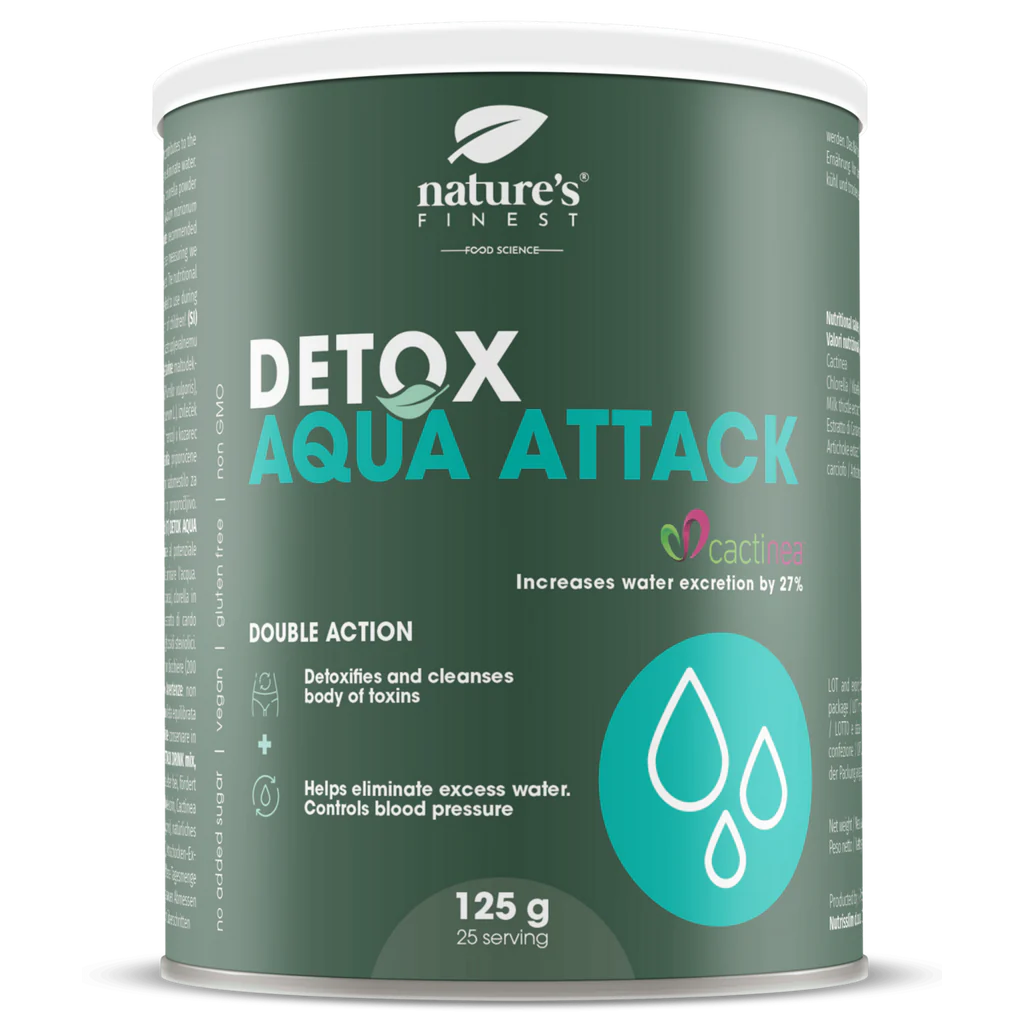 Nature's Finest I Detox AquaAttack I Detox & Entwässerung I Abnehmen