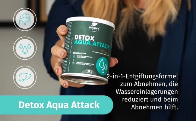 Nature's Finest I Detox AquaAttack I Detox & Entwässerung I Abnehmen
