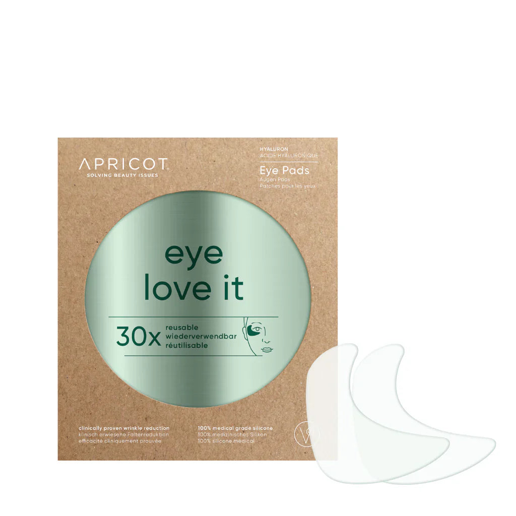 APRICOT I Augen-Schläfen Pads mit Hyaluron - 30 Behandlungen