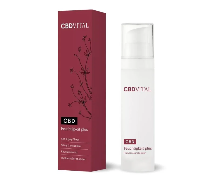 Feuchtigkeit plus I CBD Vital I Erfrischendes Serum bei trockener Haut
