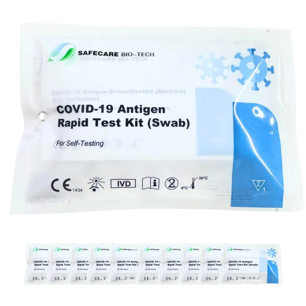 Safecare Laien Nasal Covid-19 Corona Test - CE 1434 - MHD 01/26 - Alle neuen Varianten.