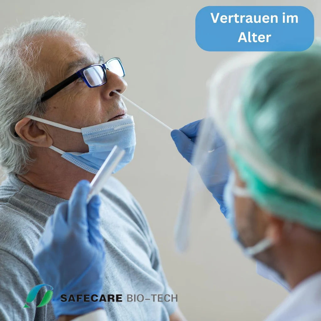 Safecare Laien Nasal Covid-19 Corona Test - CE 1434 - MHD 01/26 - Alle neuen Varianten.