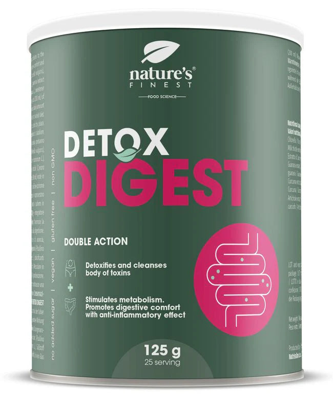 Nature's Finest I Detox Digest I 2-in-1 Verdauungs-Entgiftungsformel