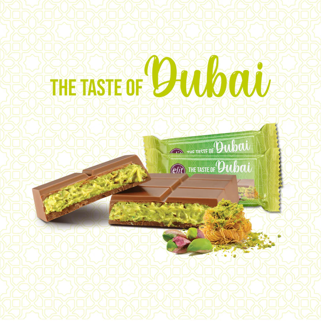 Elit Chocolate Dubai Schokolade - 90g