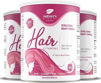 Nature's Finest I Hair Vitamins I Top Vitamine für schnelleres Haarwachstum