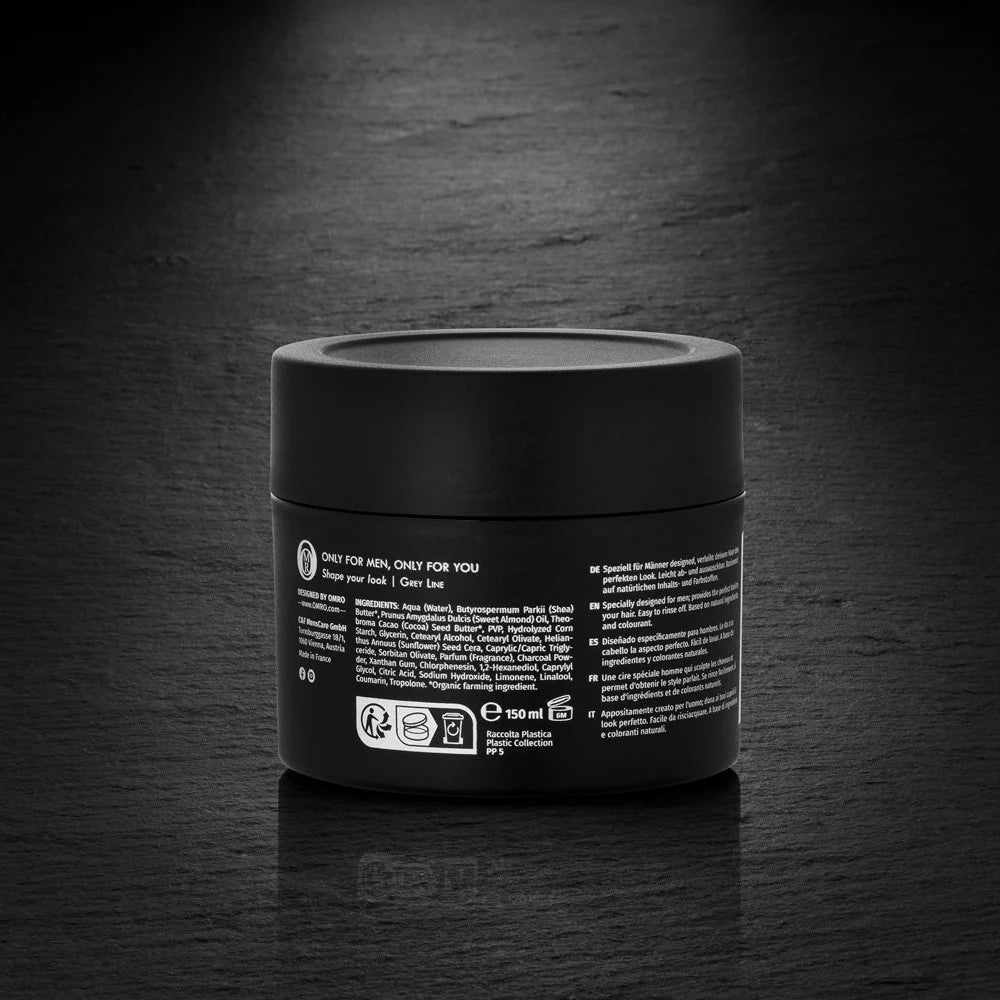 OMRO | Natürliches HAARSTYLINGWACHS | für gesundes, starkes Haar - verleiht Volumen und Halt 150ml