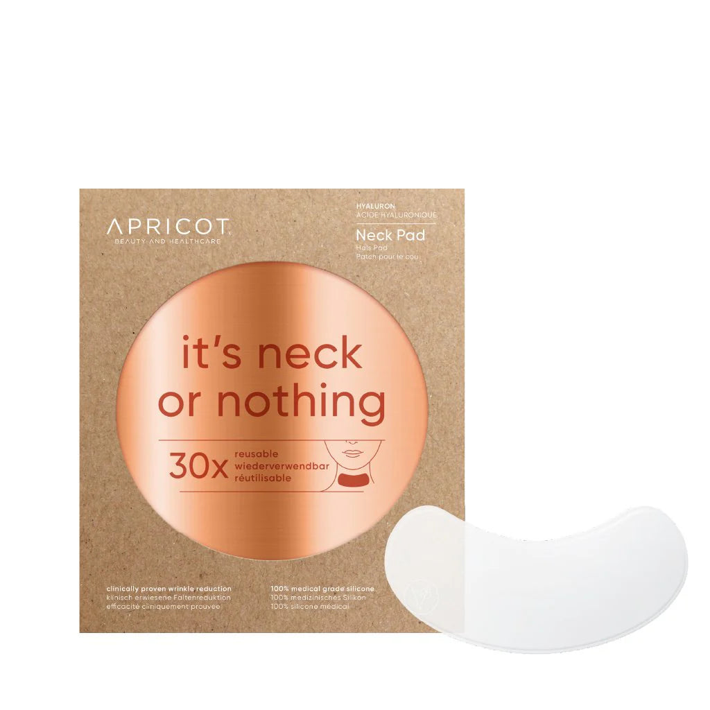 APRICOT I Hals Pads "it's neck or nothing" mit Hyaluron I 30 Behandlungen