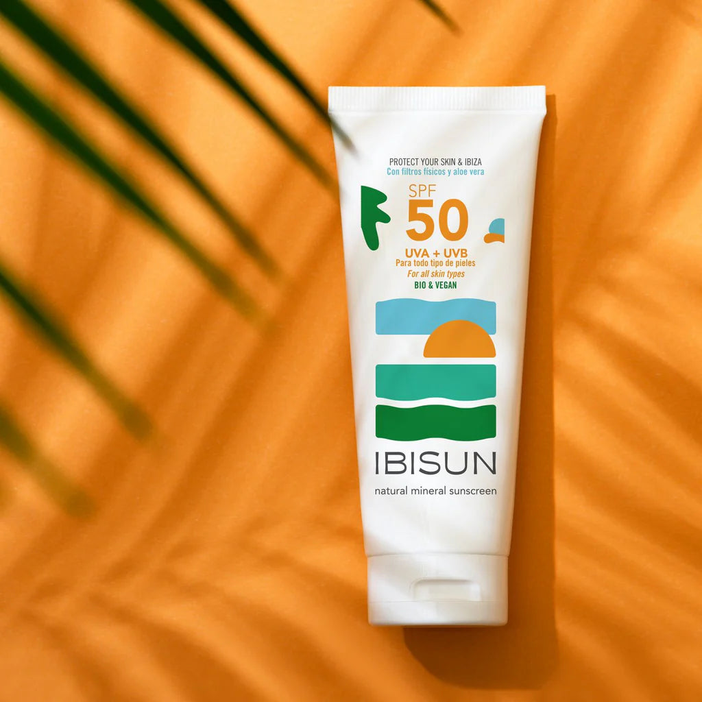IBISUN | Natürlicher mineralischer Sonnenschutz | l 50 LSF BIO VEGAN 100ml