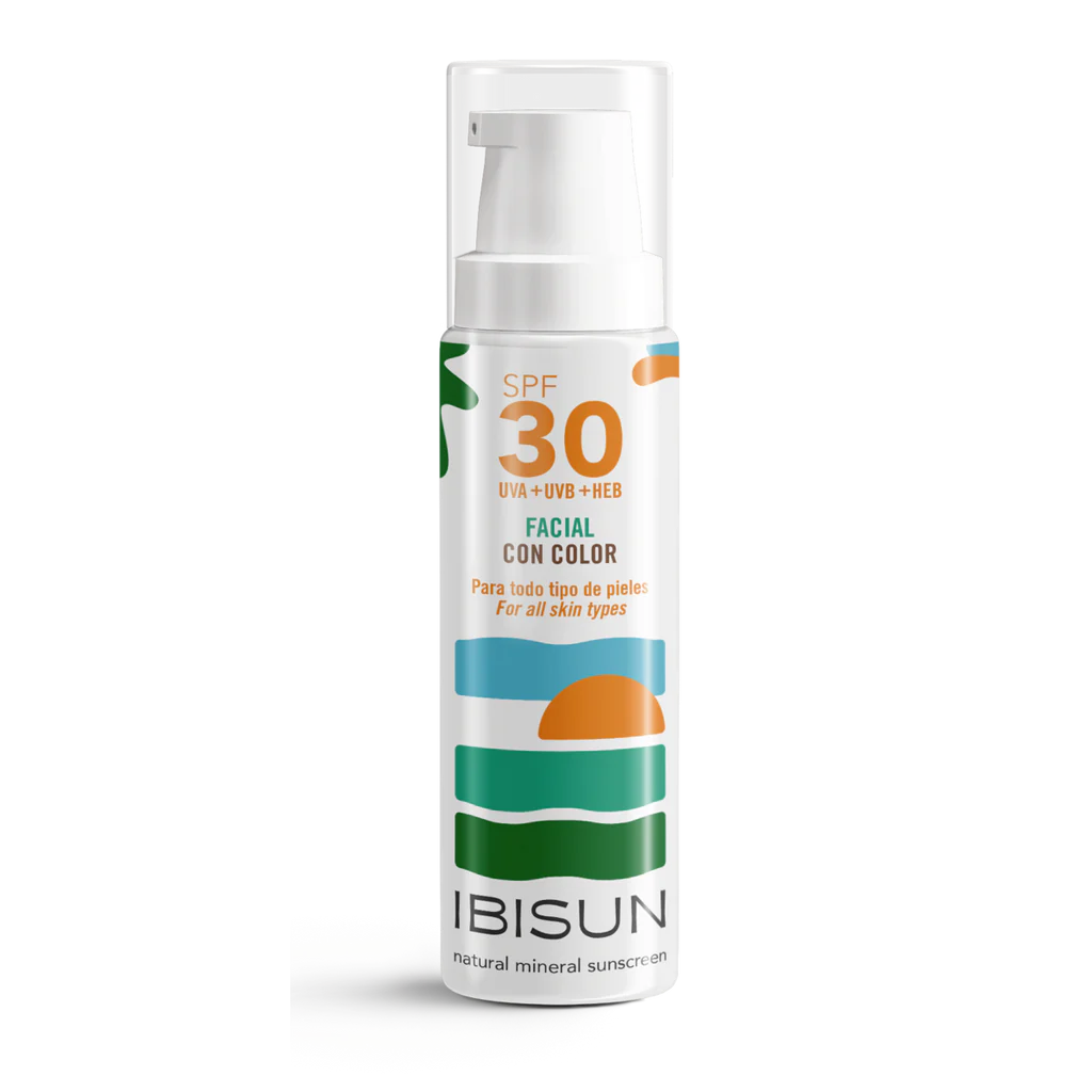 IBISUN | Getönte Sonnencreme für das Gesicht | 30 LSF BIO VEGAN 50ml