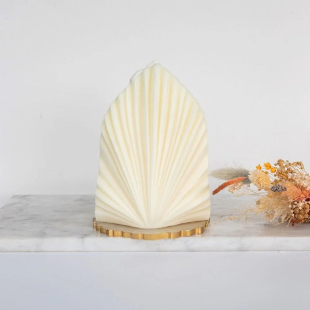 Bougie lance de palmier I ExcluJess I Au parfum de jasmin