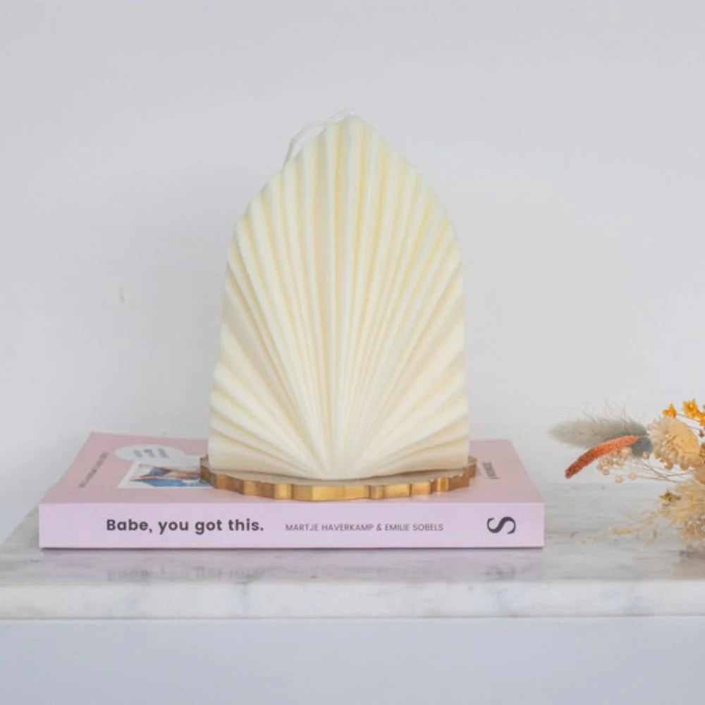 Bougie lance de palmier I ExcluJess I Au parfum de jasmin