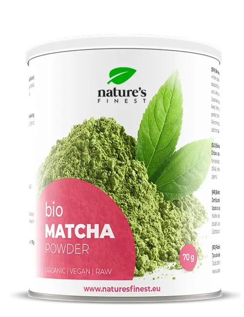 Nature's Finest I Matcha Bio Pulver I Matcha ist die hochwertigste Form von grünem Tee