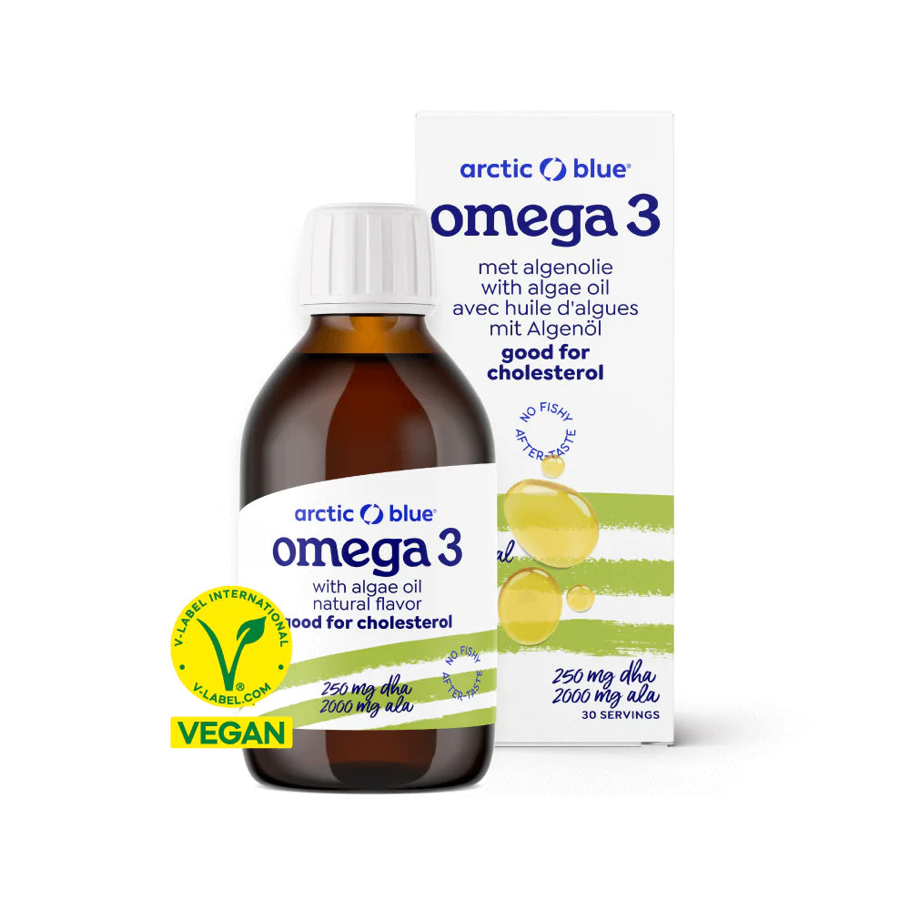 Arctic Blue Omega 3 mit Algenöl und Leinsamenöl - Erhältlich ab 15.6.26
