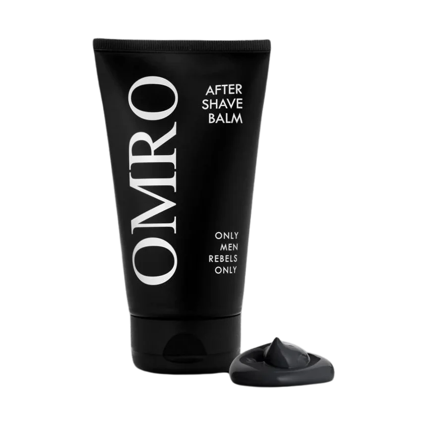 OMRO | Natürlicher AFTER SHAVE BALM | mit Magnesium, Zink, Vitaminen, Kohlenstoff 100ml