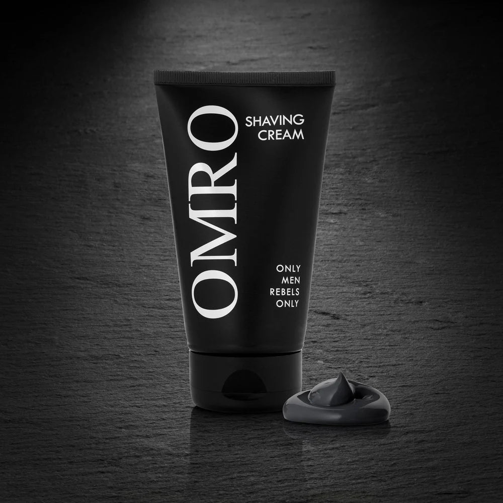OMRO | Natürliche RASIERCREME | mit Sheabutter, Kokosöl, Sheaöl, Mandelöl 100ml