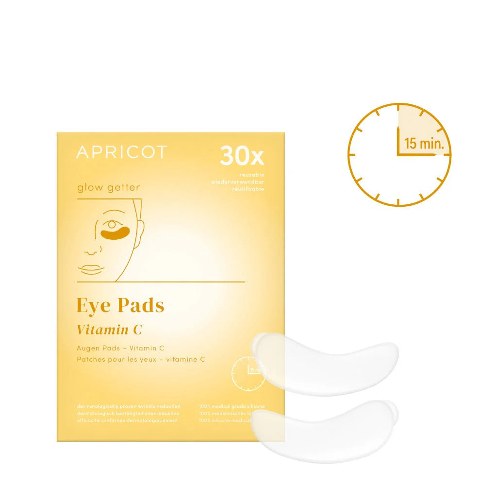 APRICOT I Augen Pads „Glow Getter“ mit Vitamin C – 30 Behandlungen