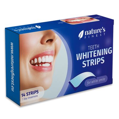 Nature's Finest Whitening-Streifen - Weißere Zähne in nur 7 Tagen!