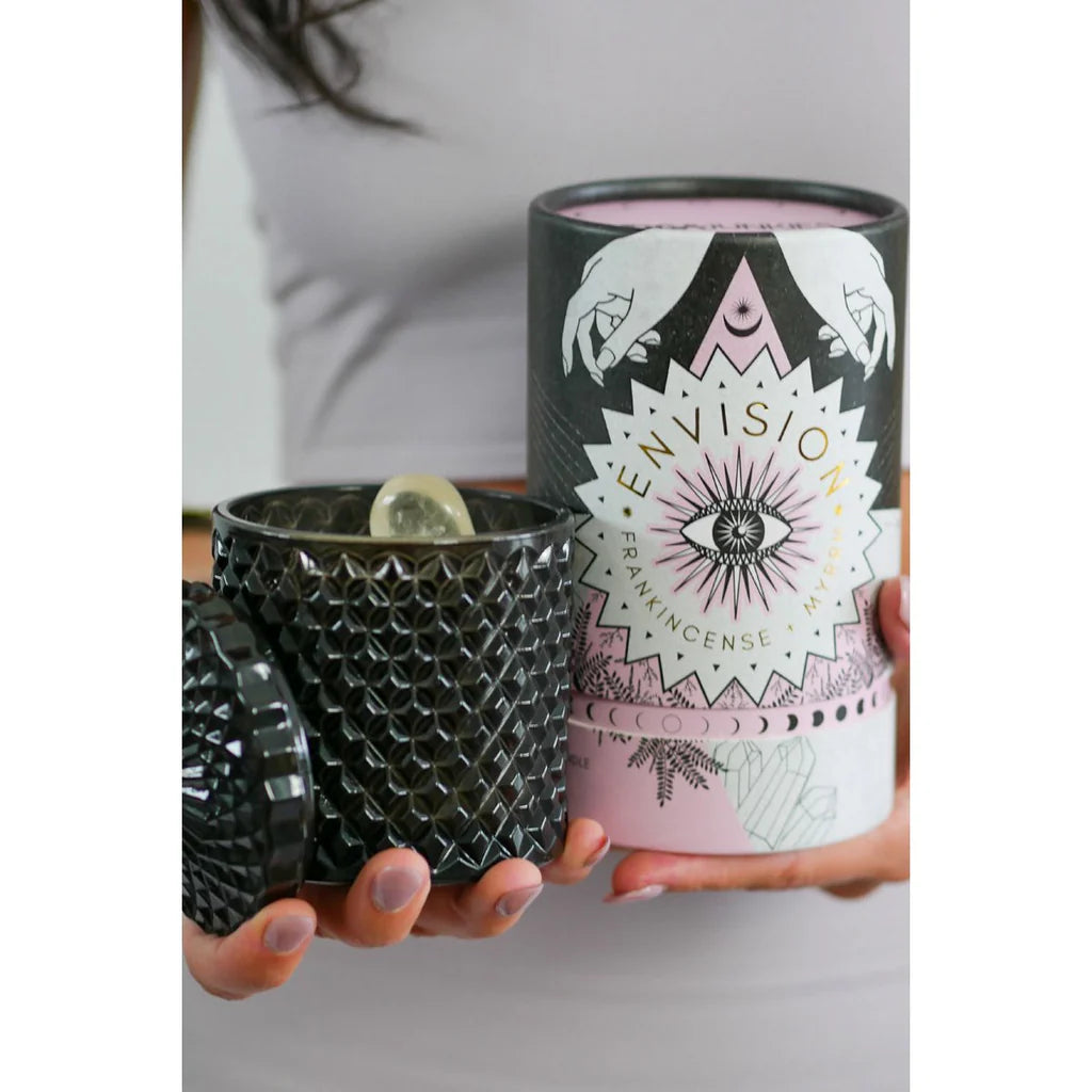 Bougie de méditation | Yoga Junkies | Bougie parfumée avec 40 heures de combustion