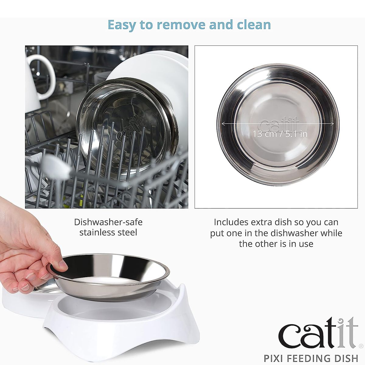 Catit Pixi Einzelnapf für Katzen