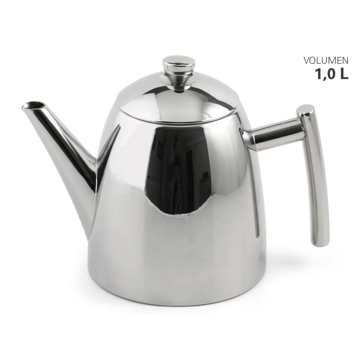 Karl Weis I Théière I Acier inoxydable avec filtre à thé 1 L