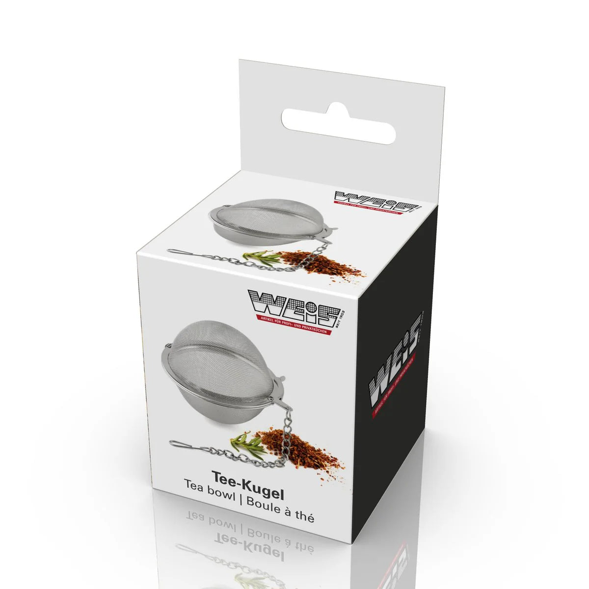 Karl Weis I Boule à thé I Acier inoxydable Ø 5,5 cm