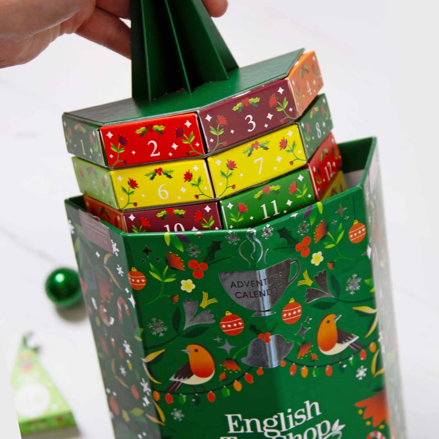 Tee Adventskalender "Tannenbaum", BIO, 25 Pyramidenbeutel - Jetzt vorbestellen erhältlich ab 1.11.2025