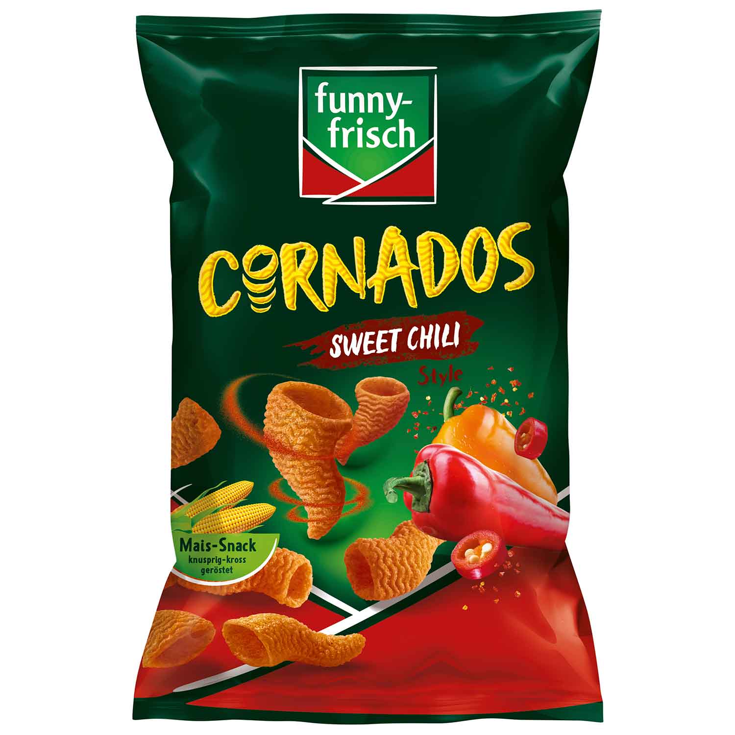 funny-frisch Cornados Sweet Chili Style 80g - Erhältlich ab 10.8.26