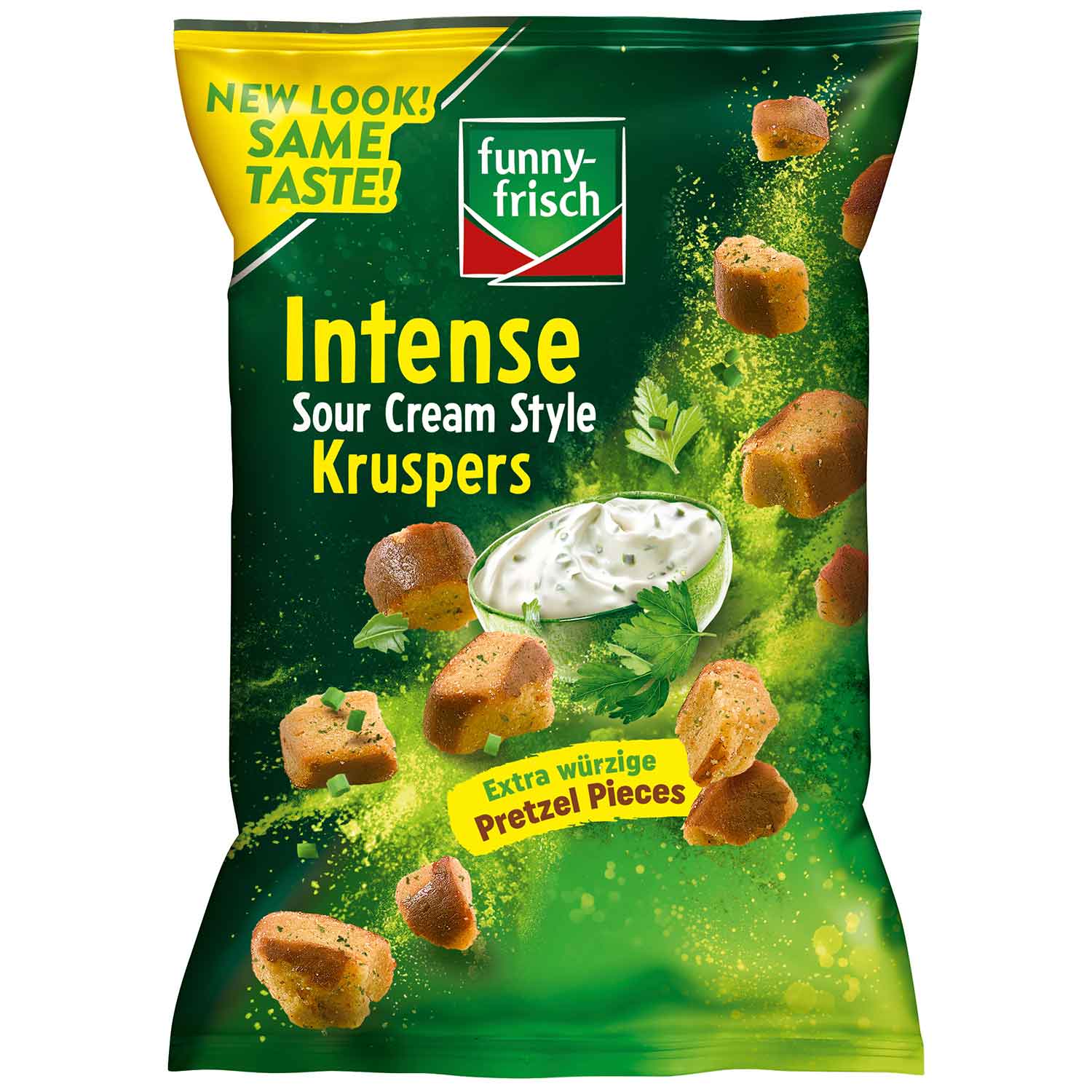 funny-frisch Intense Kruspers Sour Cream Style 120g - Erhältlich ab 10.8.26