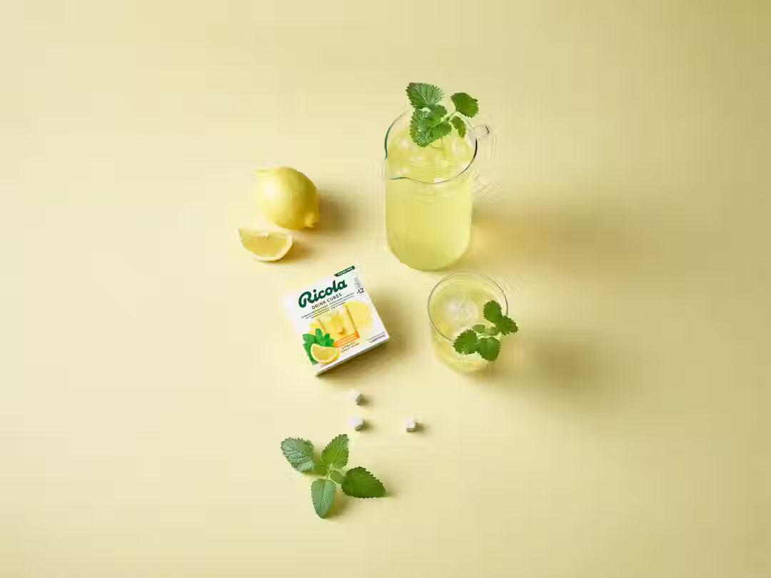 Ricola Drink Cubes Zitrone Minze