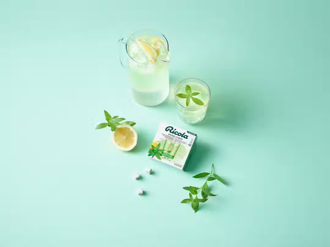 Ricola Drink Cubes Verbene Zitrus