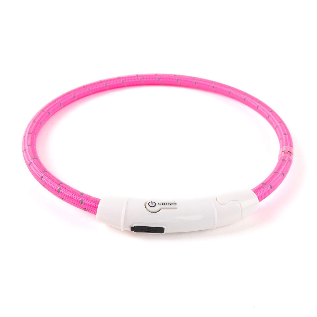 Freezack Reflective Flash Ring für Hunde M