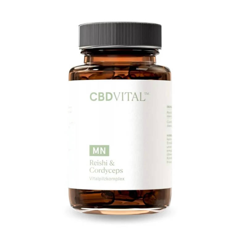 Reishi & Cordyceps I CBD Vital I Vitalpilzkomplex