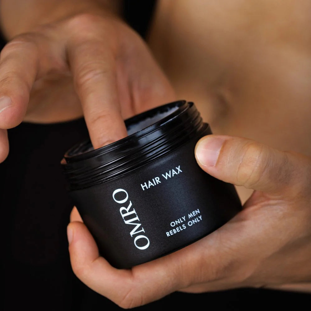 OMRO | Natürliches HAARSTYLINGWACHS | für gesundes, starkes Haar - verleiht Volumen und Halt 150ml