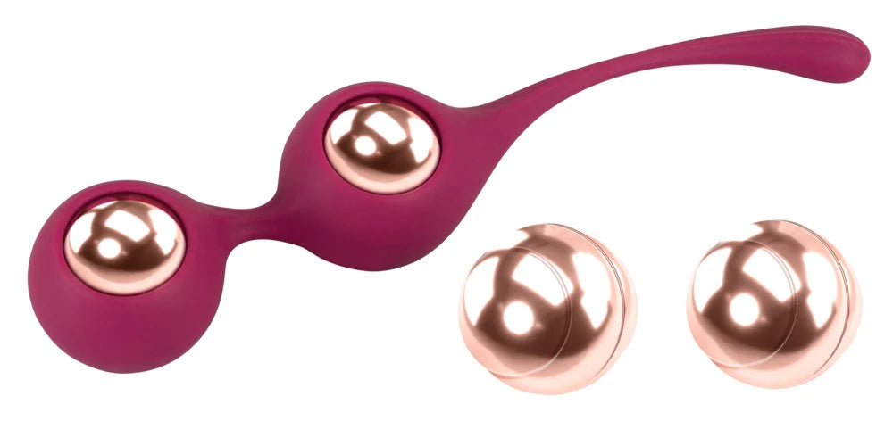 Sweet Smile | Beckenboden-Stufentraining | Liebeskugel-Set „Kegel Training Balls“