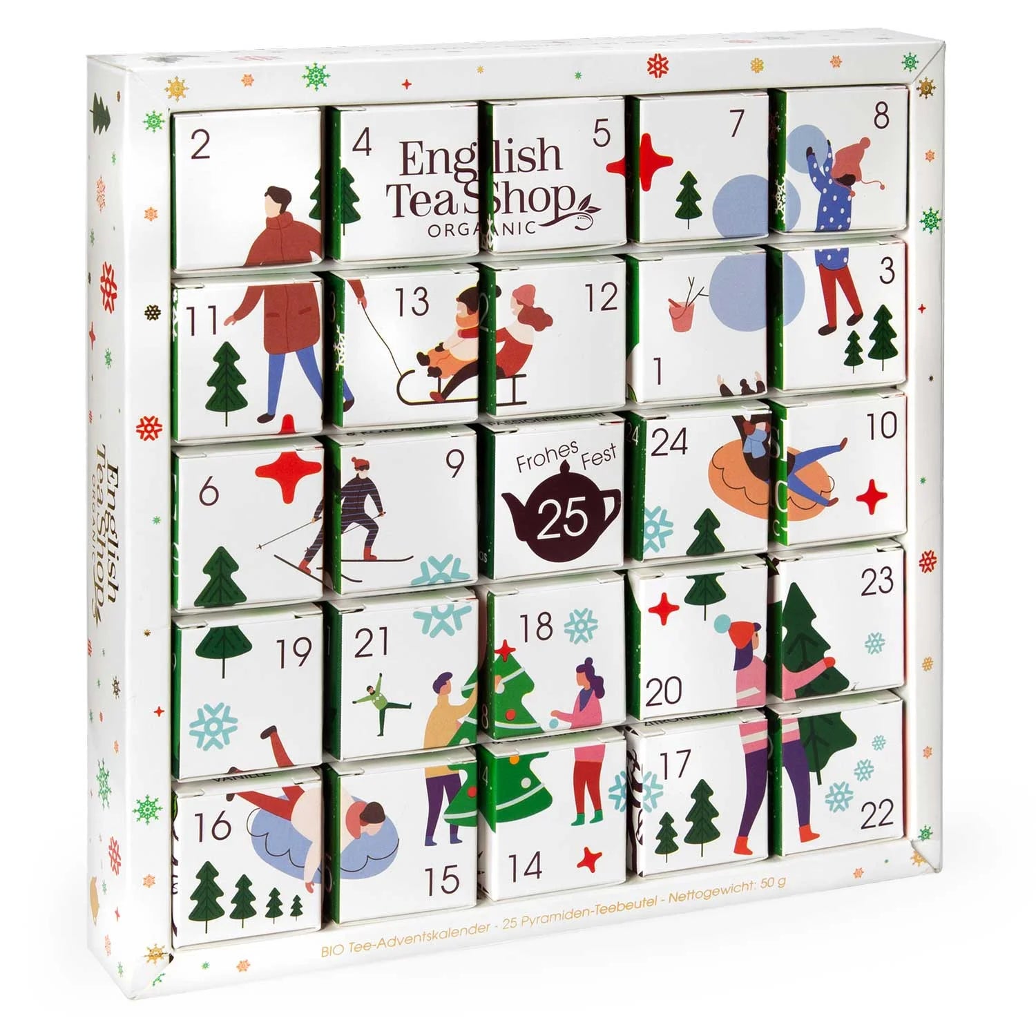 Puzzle Tee Adventskalender "White Ornaments" - Jetzt vorbestellen erhältlich ab 1.11.2025