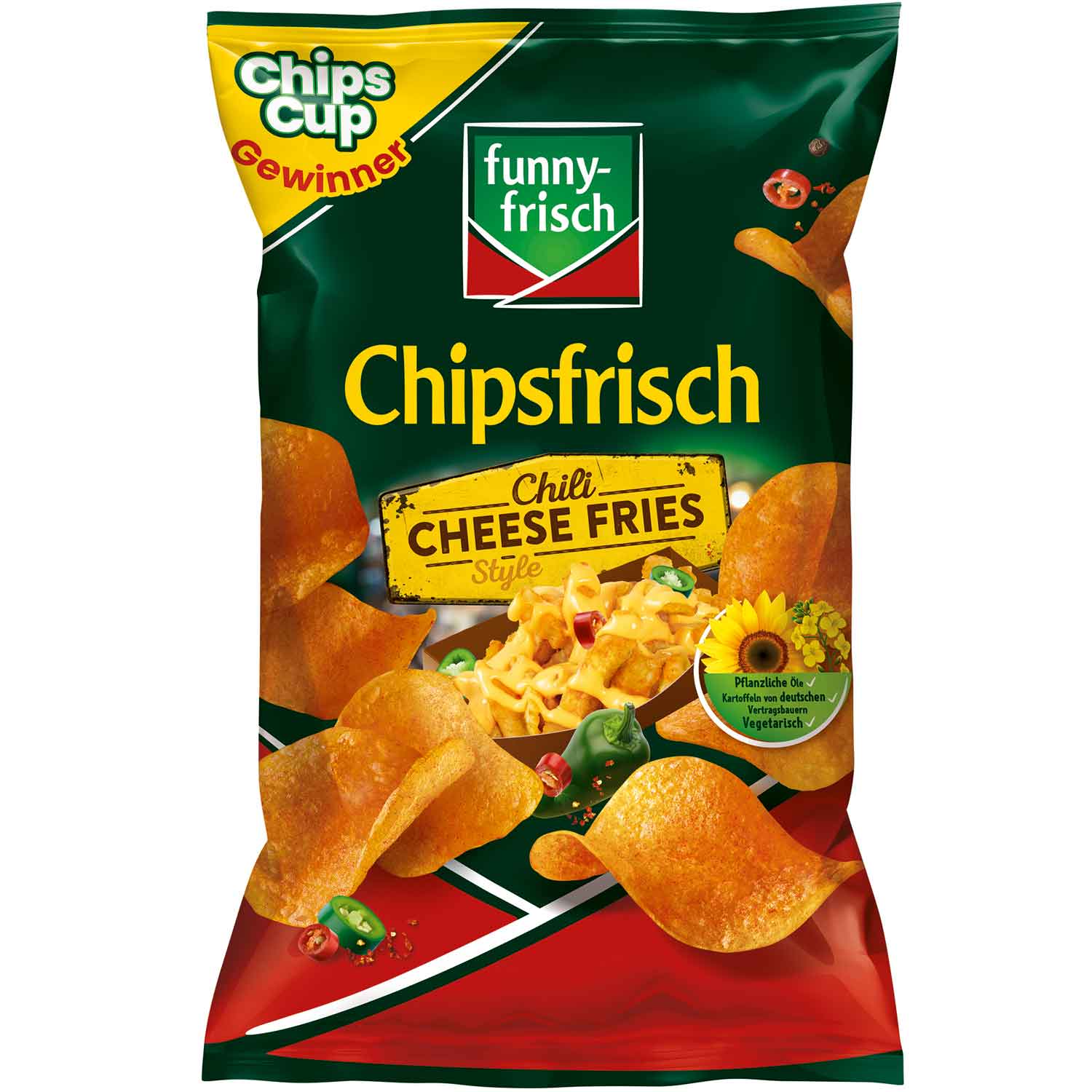 funny-frisch Chipsfrisch Chili Cheese Fries Style 150g - Erhältlich ab 10.8.26
