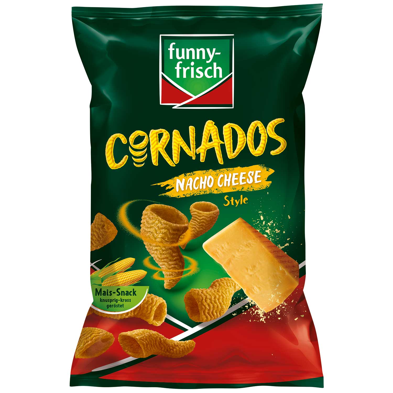 funny-frisch Cornados Nacho Cheese Style 80g - Erhältlich ab 10.8.26